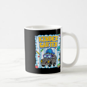 Preppy Kindergarten Back To School Boys First Day  Coffee Mug