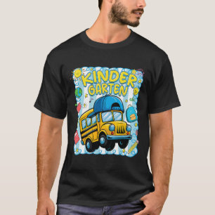 Preppy Kindergarten Back To School Funny School Bu T-Shirt