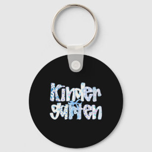 Preppy Kindergarten Teacher Team Bow Byck To Schoo Key Ring