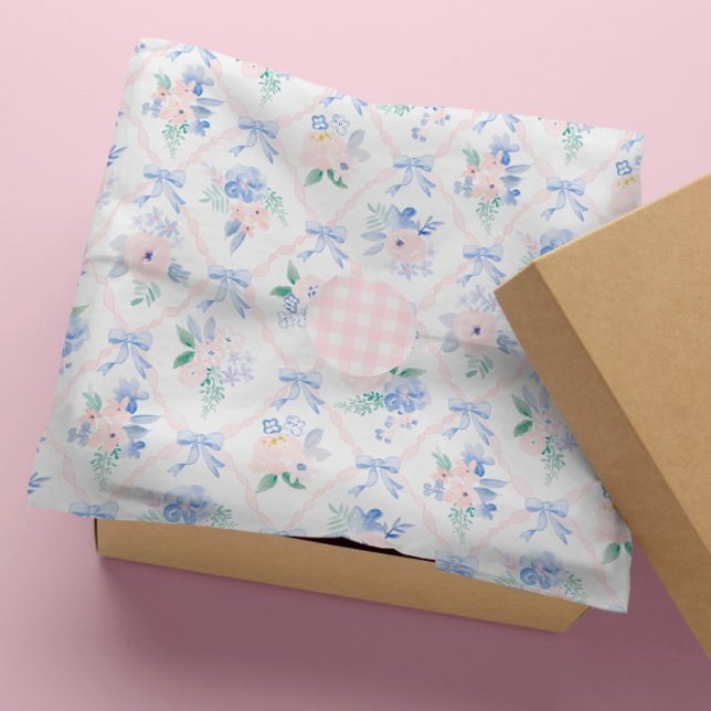 Preppy Light Pink solid colour Tissue Paper (Creator Uploaded)