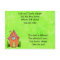 Preppy Lime Green And Pink New Address Moving Card