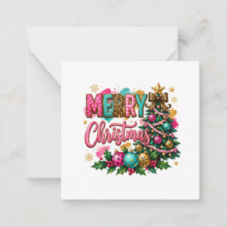 Preppy Merry Christmas Card