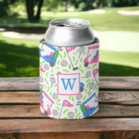 Preppy Monogram Golf
