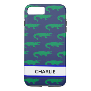 Preppy Monogrammed Aligator iPhone 8 Plus/7 Plus Case