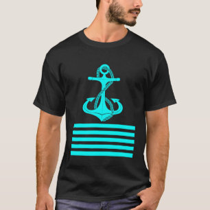 Preppy Nautical Anchor Gifts for Sailors Boaters Y T-Shirt
