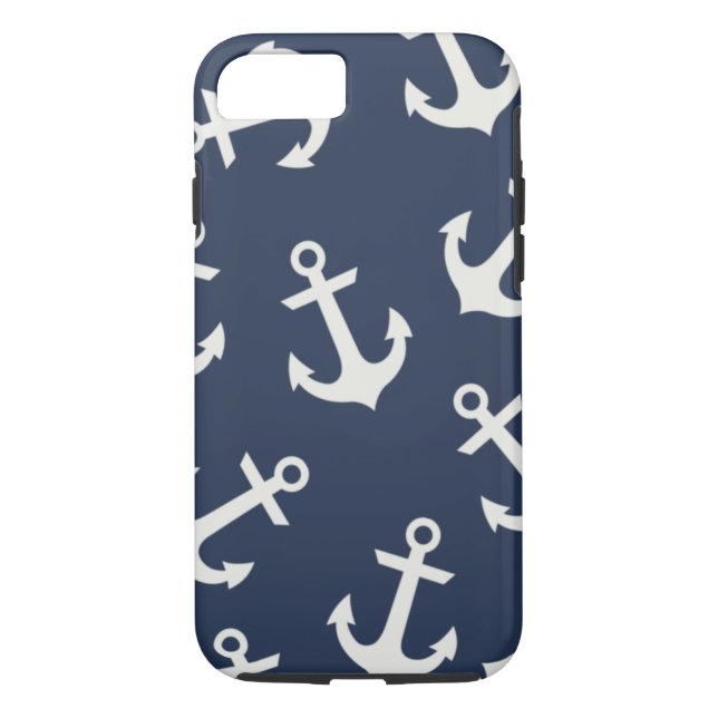 Preppy Nautical Anchor iPhone 7 case  Cover (Back)