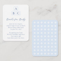 Preppy Nursery Blocks Books For Baby Boy Shower