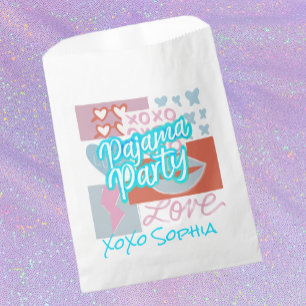 Preppy Pajama Party Favour Bag