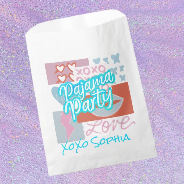 Preppy Pajama Party Favour Bag (Creator Uploaded)