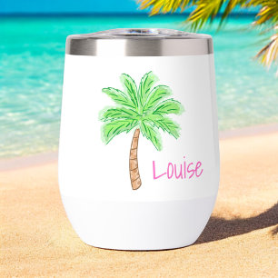 Preppy Palm Tree Personalised 