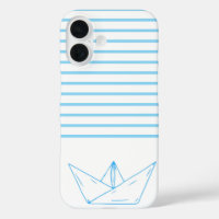 Preppy Paper Sailboat