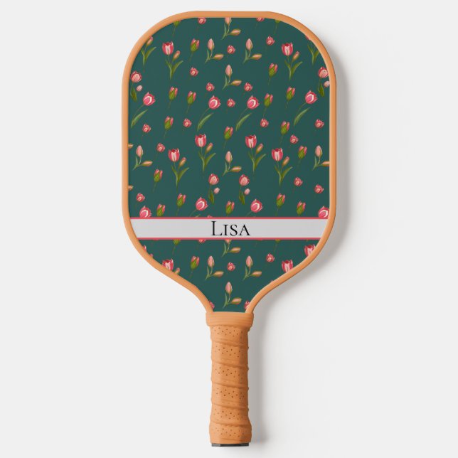 Preppy Pickleball Paddle - Tulip (Front)