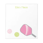 Preppy Pickleball Personalised Notepad