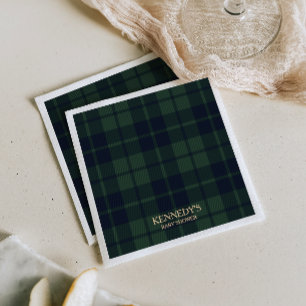 Preppy Polo Tartan Plaid Napkin