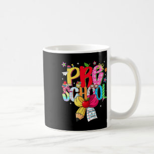 Preppy Preschool Dream Team Back To School Teacher Coffee Mug