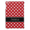 Preppy Red and Black Polka Dots Personalised