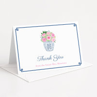 Preppy Roses Ginger Jar Bridal Shower Personalised