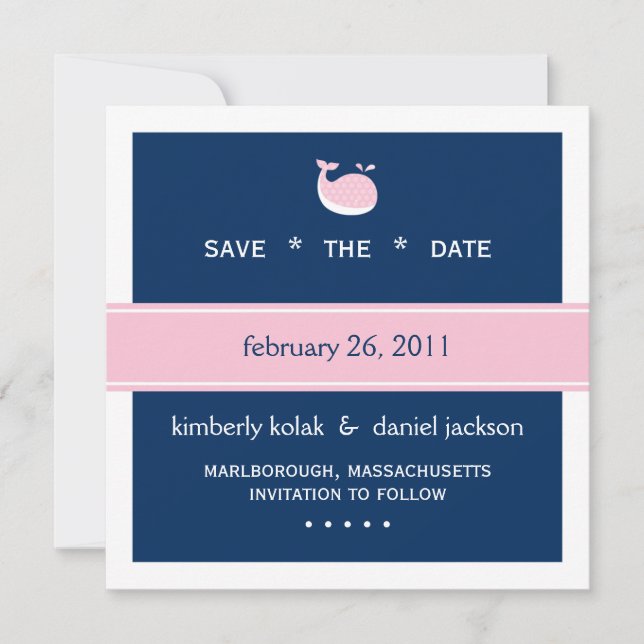 Preppy Save the Date (Front)