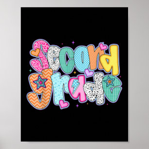 Preppy Second Grade Back To School 2nd Grade Teach Poster