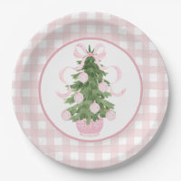 Preppy Southern Pink Christmas Baby Shower