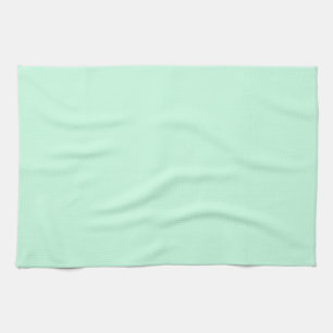 preppy spring colour pastel seafoam green mint tea towel