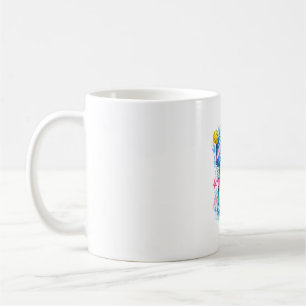 Preppy Statue Liberty  Bubble Gum Pickleball Coffee Mug