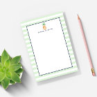 Preppy Stripe Pineapple Personalized