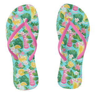 Preppy Summer Tropical Cocktails  Thongs