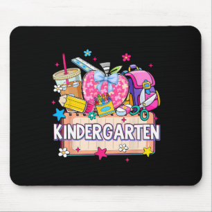 Preppy Supplies Kindergarten Happy Last Day Of Sch Mouse Pad