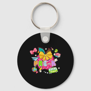 Preppy Supplies Pre-k Happy Last Day Of School Kid Key Ring