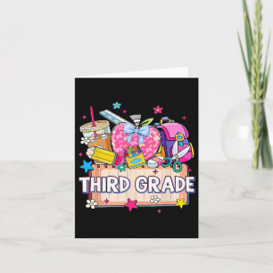 Preppy Supplies Third Grade Happy Last Day Of Scho Card