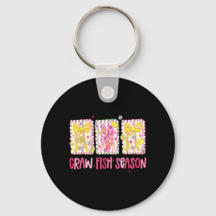 Preppy Tis The Season Crawfish Season Summer Vibes Key Ring