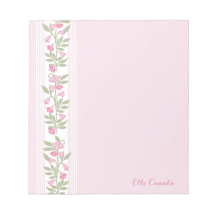 Preppy Vines Personalized Sationary Notepad