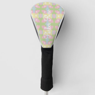 Preppy Watercolor Golf Head Cover