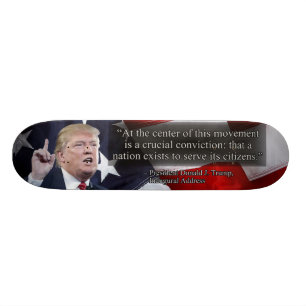 PRES45 CRUCIAL CONVICTION SKATEBOARD