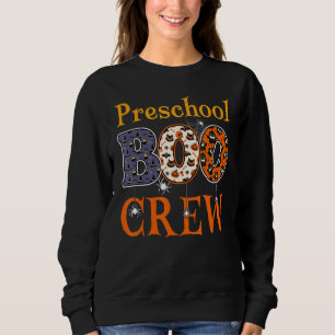 Preschool Boo Crew Pre K Preschool Spooky Hallowee Sweatshirt