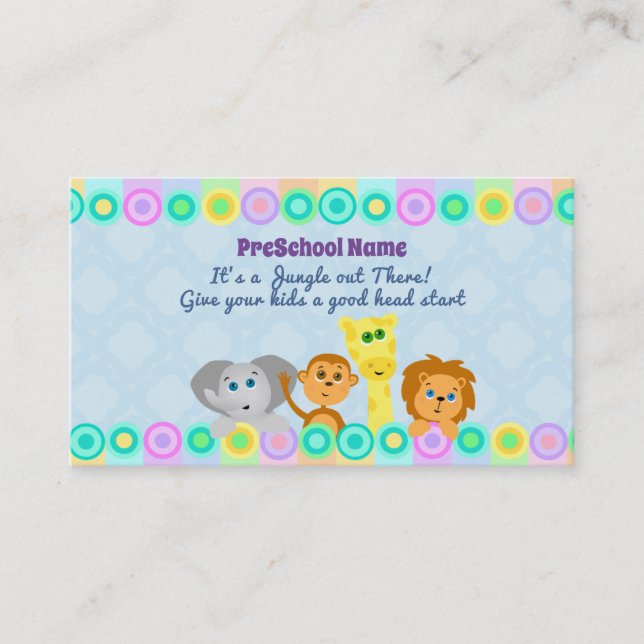 PreSchool Business Cards (Front)