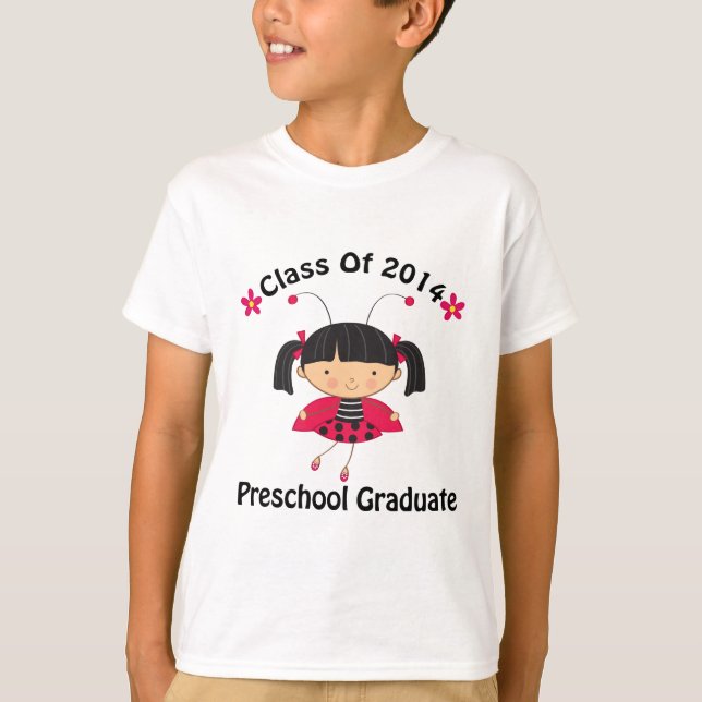 Preschool Class of 2014 Graduation (ladybug) T-Shirt (Front)