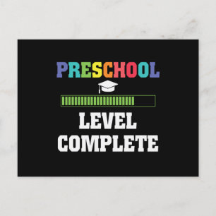 Preschool Complete Back to School Video Gamer Gift Postcard