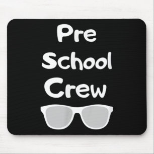 Preschool Crew Back To School Sungles Kids First D Mouse Pad