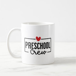 Preschool Crew Preschool Squad Coffee Mug