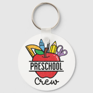 Preschool Crew Preschool Squad Key Ring