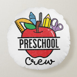 Preschool Crew Preschool Squad Round Cushion