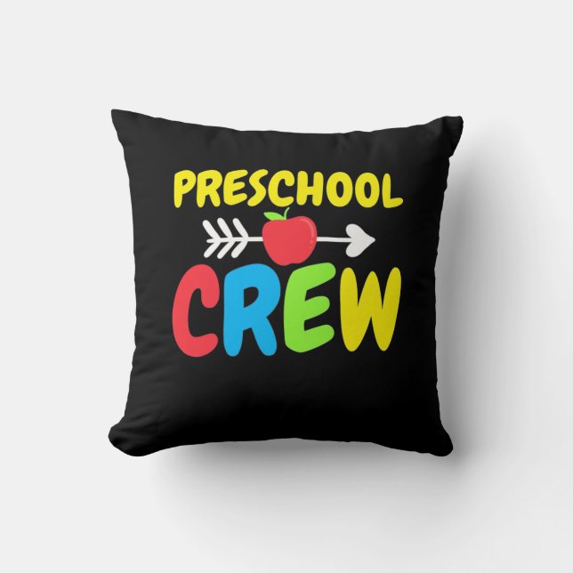 Preschool Crew Teacher Cushion (Front)