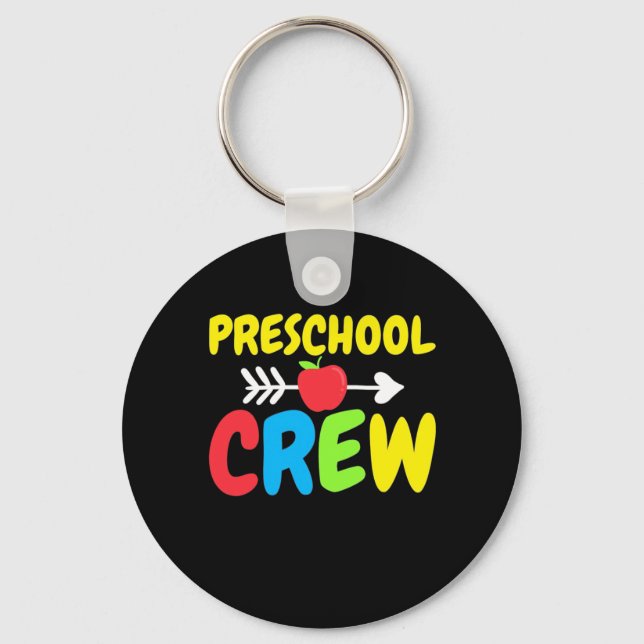 Preschool Crew Teacher Key Ring (Front)