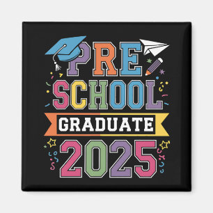 Preschool Graduate 2025 Graduation Pre K School Magnet