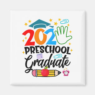 Preschool Graduate Pre-k Grad 2025 Preschool Gradu Magnet