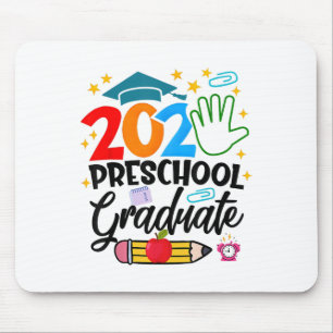 Preschool Graduate Pre-k Grad 2025 Preschool Gradu Mouse Pad