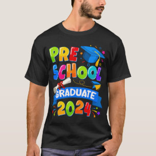 Preschool Graduation 2024 Pre-K Graduate Kids Boys T-Shirt