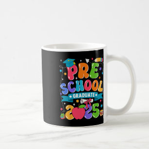 Preschool Graduation 2025 Kids Boys Girls Back To Coffee Mug